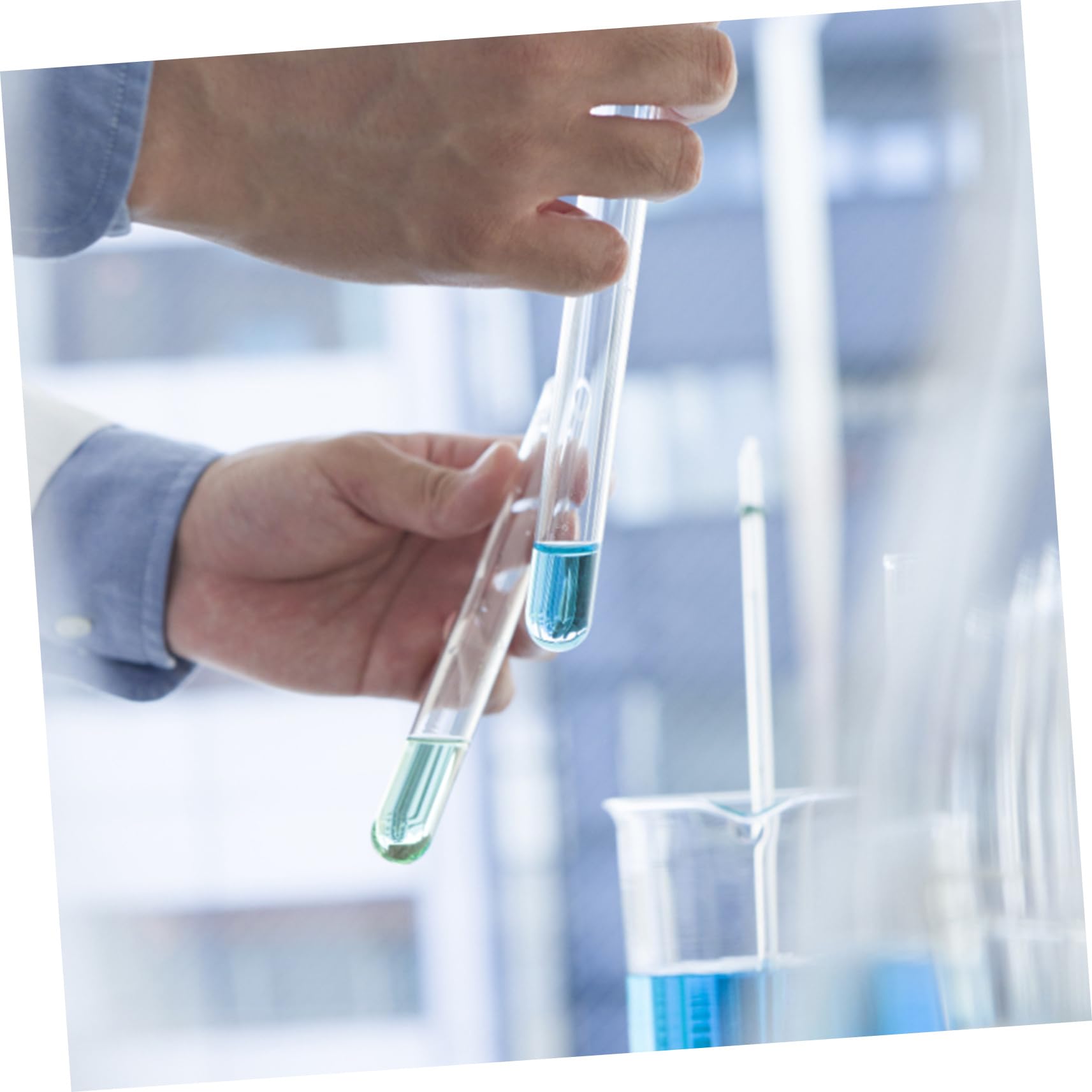 Provette da Centrifuga da Laboratorio 20ml Tappi, in Plastica Pp Leggera, Fondo Tondo, 100 Pezzi per Esperimenti Scientifici e Conservazione Liquidi