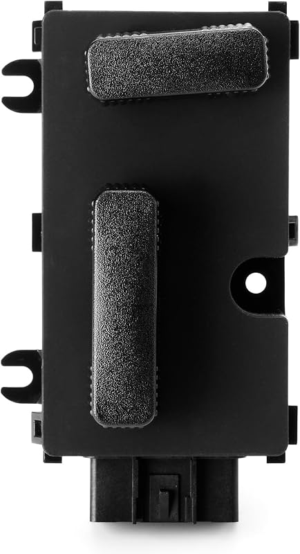 Interruptor do banco elétrico dianteiro do passageiro SOAESCN 12450254 para Chevy, GMC, Hummer e Cadillac – 1 unidade