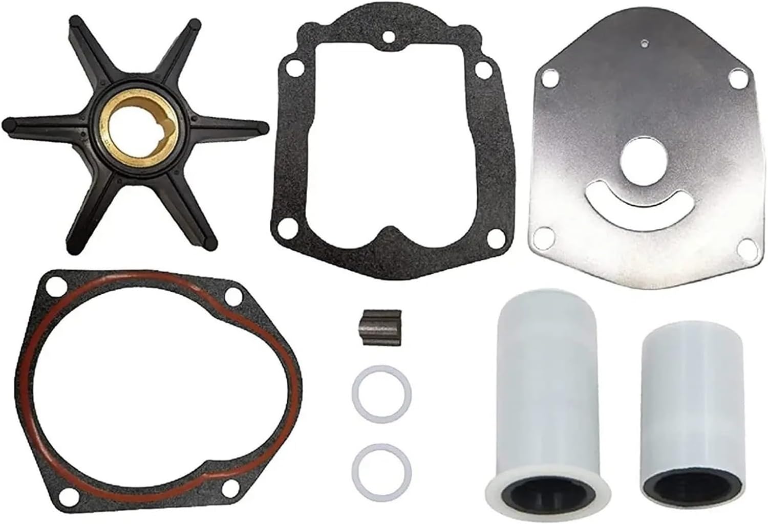 Engine Water Pump Impeller Kit For Mercury For Mariner 25 30 40 50 HP 4-Stroke For Outboard 47-821354A2
