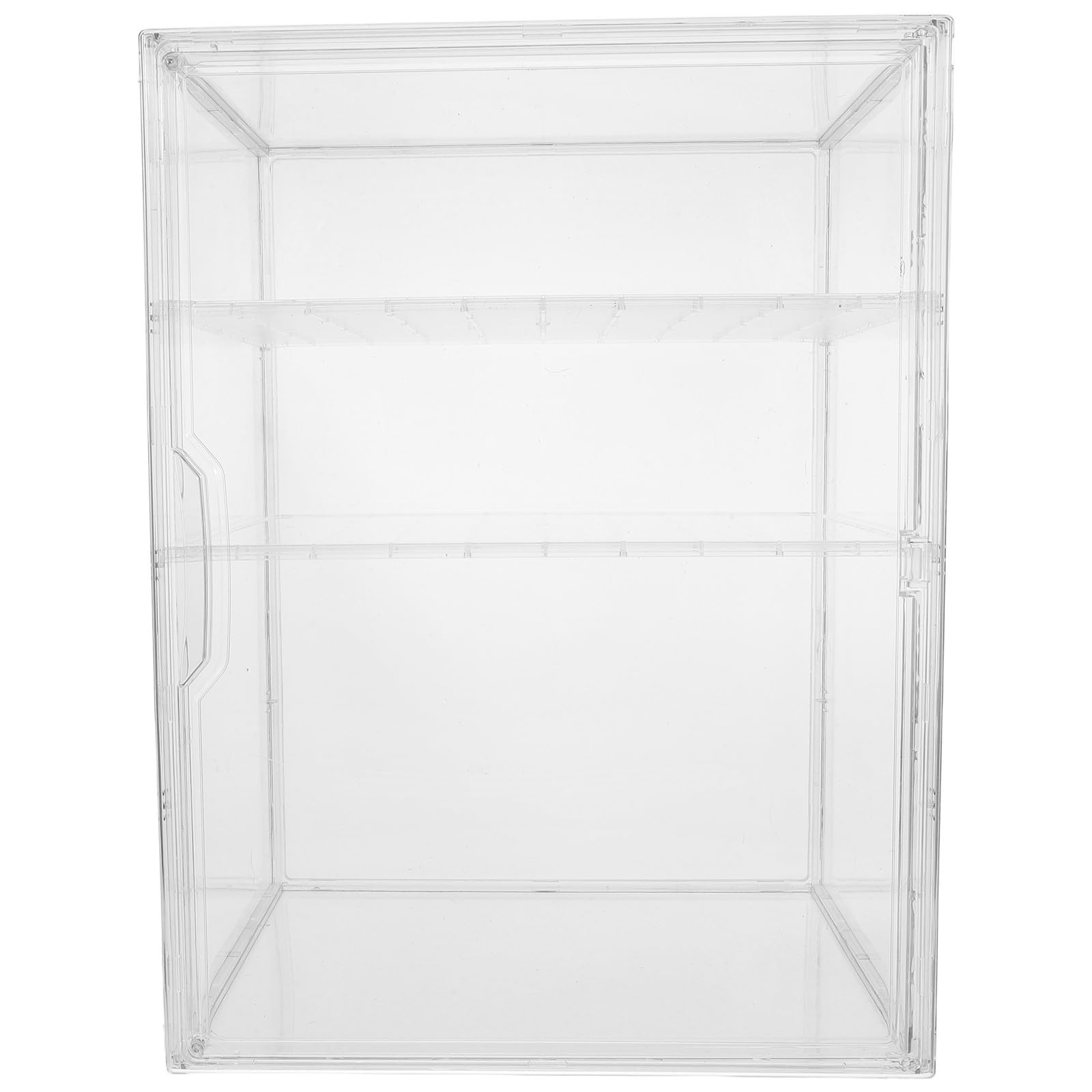Luxshiny Caja Organizadora Transparente para Biberones y Accesorios de Ñiño con Compartimentos Múltiples para Guardar Chupetes y Extractores de Leche