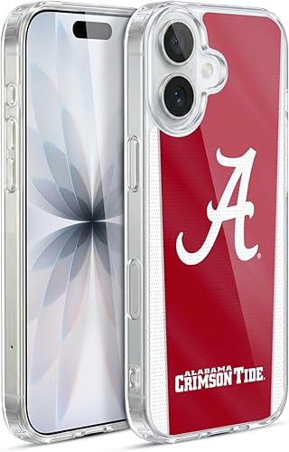 Miniatura 335 de Head Case Designs Funda de gel con logotipo oficial de la Universidad de Alabama UA [protección de grado militar] compatible con Apple iPhone 11