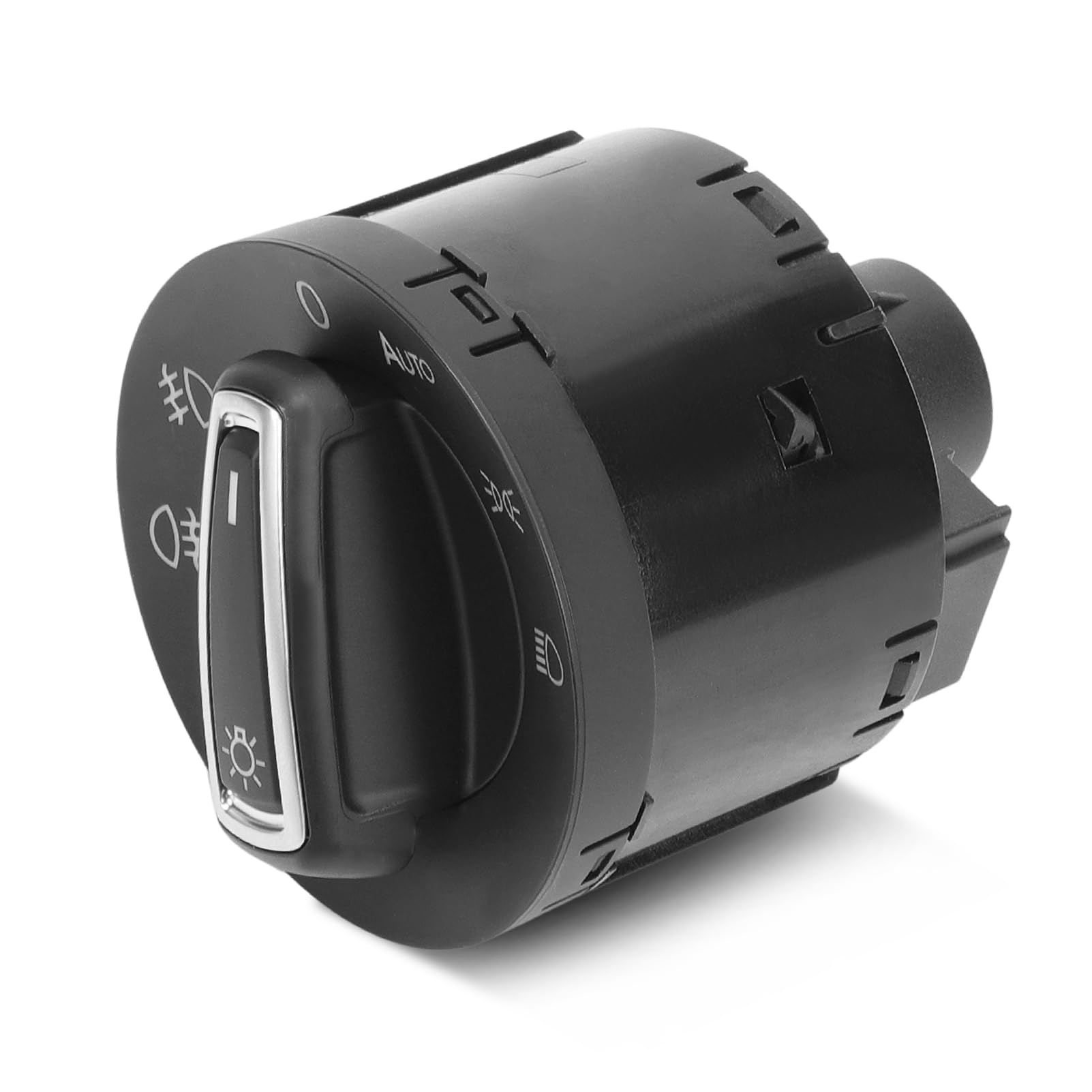 Interruttore Automatico per Fari Anteriori Compatibile con Polo 6R, T-Cross, Arona (2018-2024), Ateca, Ibiza IV V, León, Toledo IV (Sostituisce 5G0941431AF).