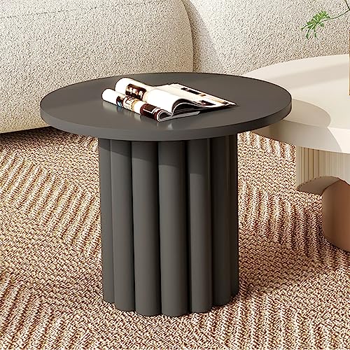Table basse ronde pour salon et petits espaces, meuble d'appoint polyvalent design