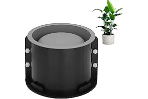 Trendy Big Round Silicone Planter Mold