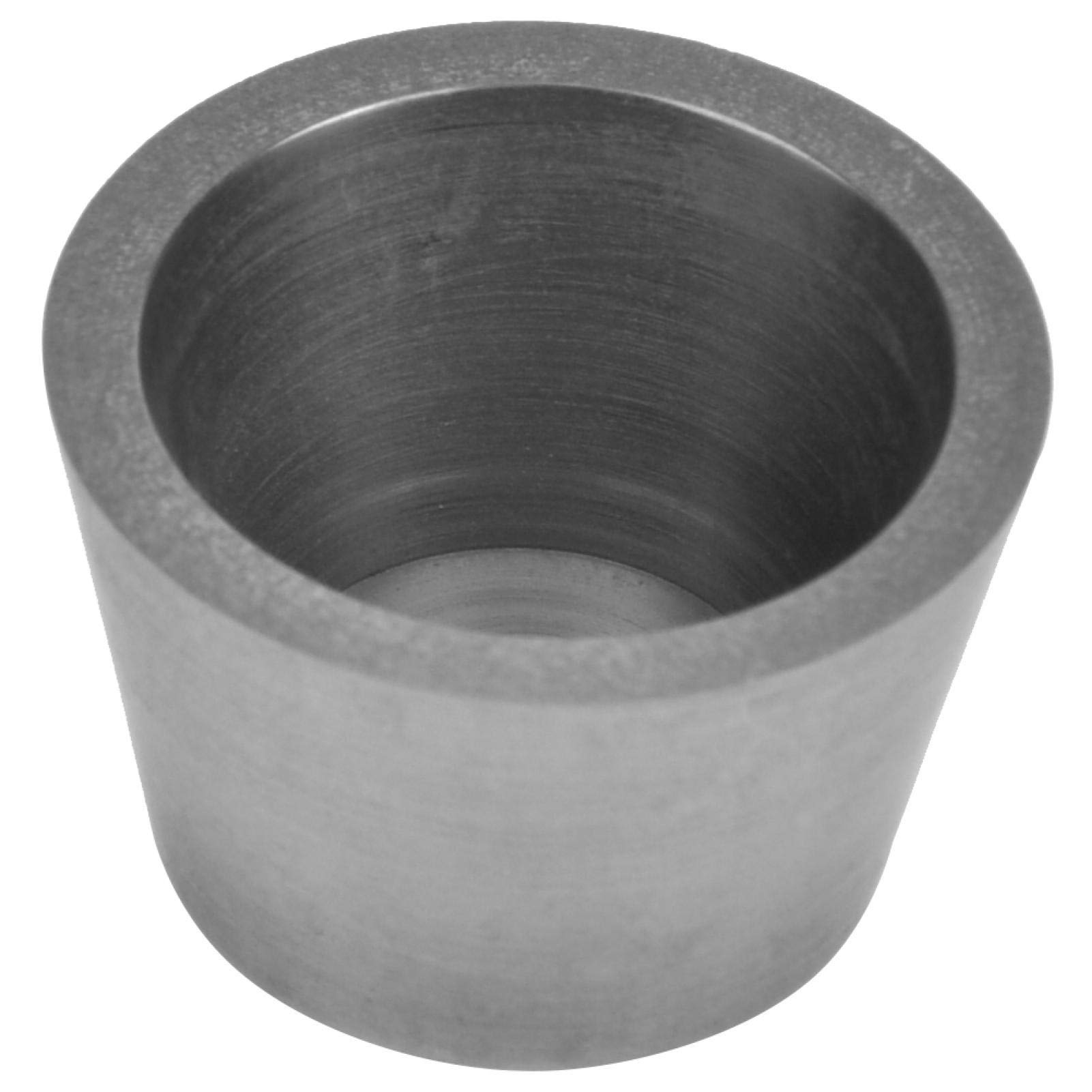 Creuset en Graphite, Coupe de Creusets en Graphite D'argile pour Raffiner L'aluminium en Laiton de Cuivre Argenté D'or(Creuset en graphite 35 X 22 mm sans couvercle)