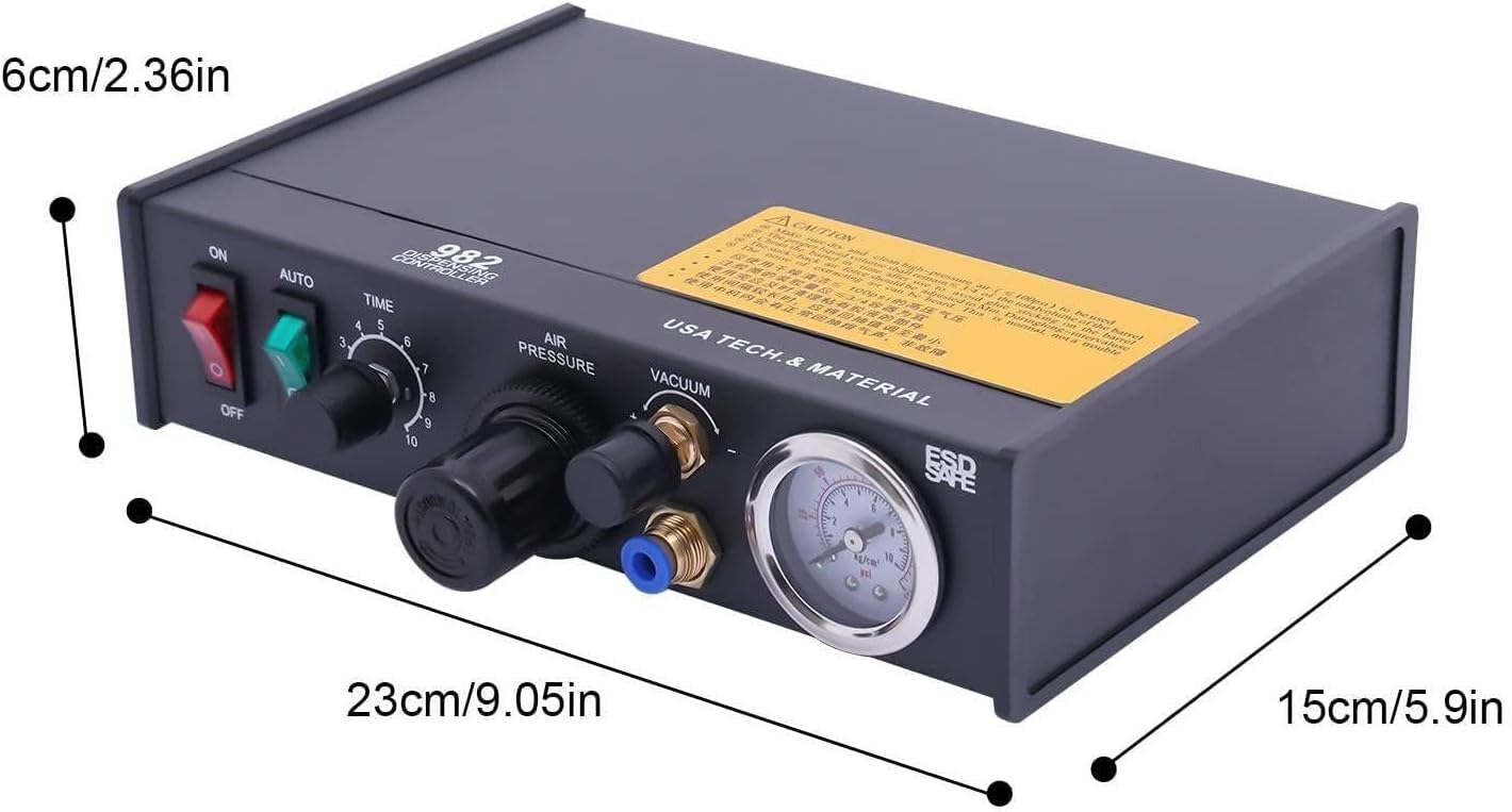 Digital Display Glue Dispenser, Automatic peristaltic Glue Dispenser, Manual/Automatic Mode, Component Automatic Timing Function