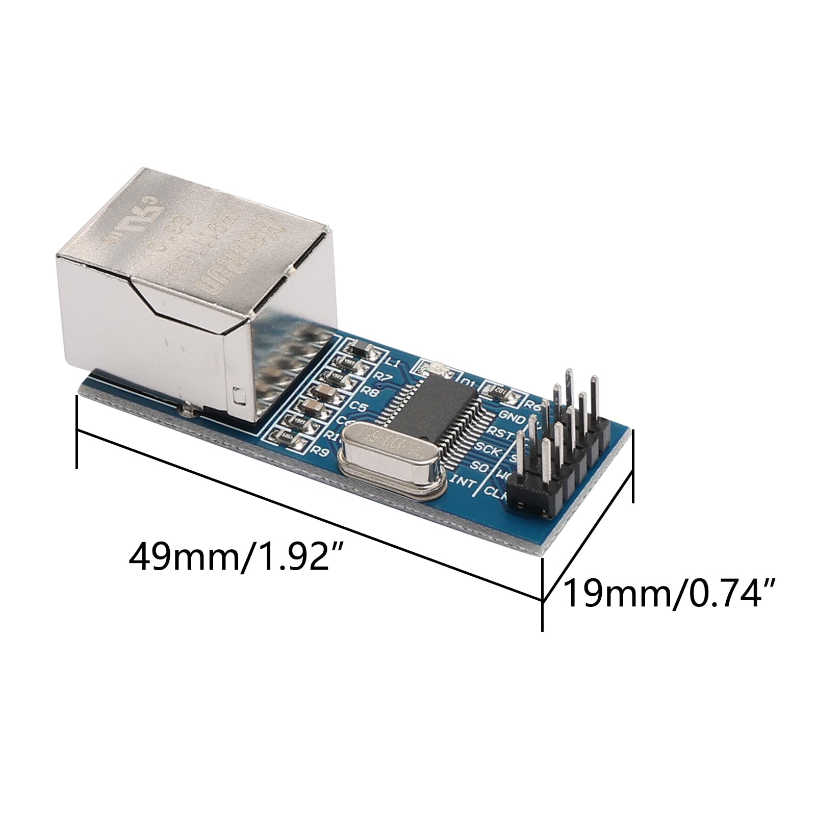 ENC28J60 Ethernet LAN Network Module for SPI 51 AVR PIC LPC STM32 :  Amazon.com.au: Computers