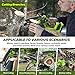 Veraan Mini Chainsaw 6 Inch Cordless, 1100W Electric Cordless Chainsaw with Automatic Oiler and 2 Battery, 21V Handheld Battery Powered Small Chainsaw for Branch Wood Cutting Tree Pruning Shears