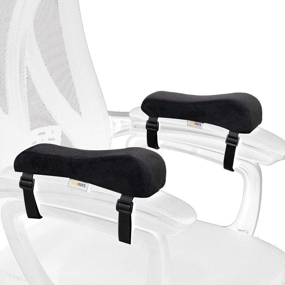 Office Chair Armrest Pads Memory Foam Chair Arm Covers