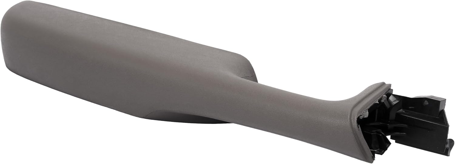 Left Side Door Armrest Compatible with 1999-2006 GMC Yukon XL Chevrolet Suburban Tahoe Cadillac Escalade ESV EXT Silverado/Sierra 1500 2500 HD 3500 HD, Replacement Plastic(ABS) Light Gray