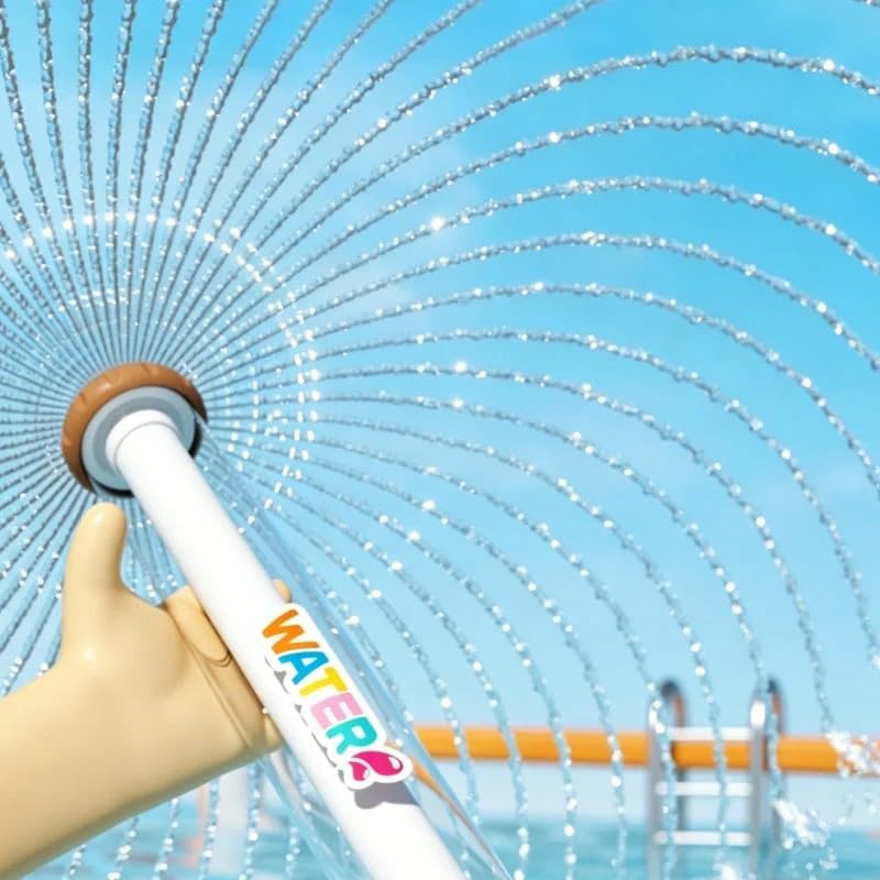 Fireworks‑Style Pull‑Action Water Blaster, 2026 Summer New Shape Water Gun, Fun Spray Accessory, Squirt Gun for Kids, Summer Pool, Backyard, Beach, Birthday Party Outdoor Game Toys (3Pack, 45cm)