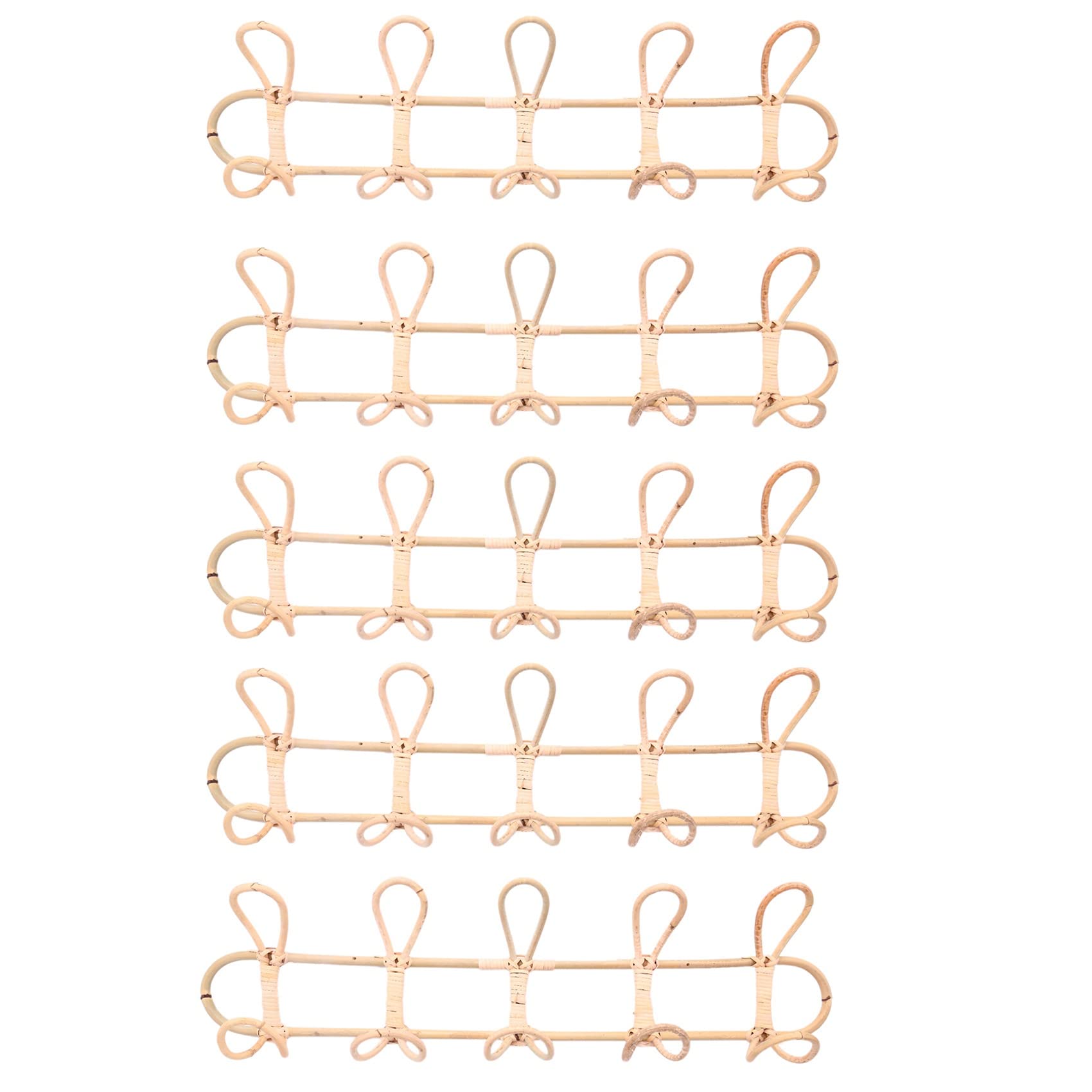 Crochets muraux en rotin de qualité supérieure pour une décoration murale durable