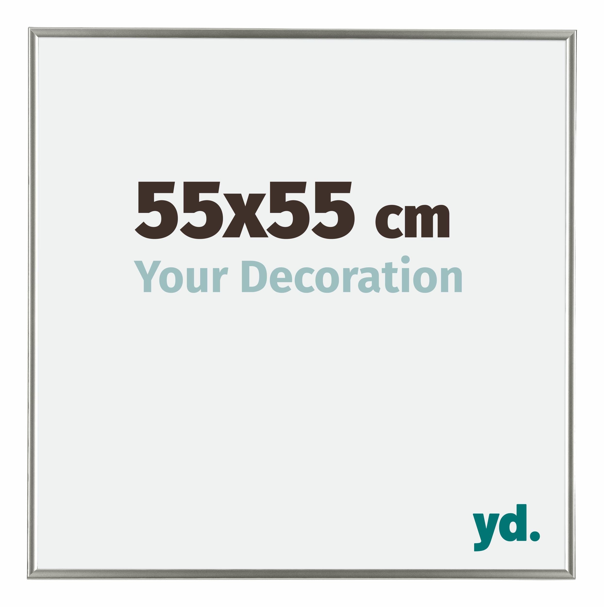 Your Decoration - Picture Frame 55x55 cm - Champagne - Decorative Wall Frame in Plastic with Antireflection - Frame 55x55 - Evry — image 1