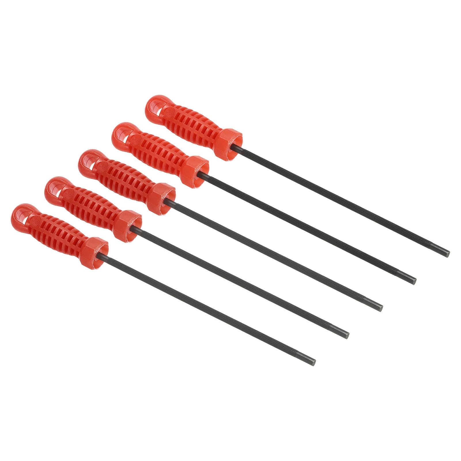 Motosierra cadena filo afilado sin esfuerzo usando la lima de 7/32 PATIKIL 5 uds