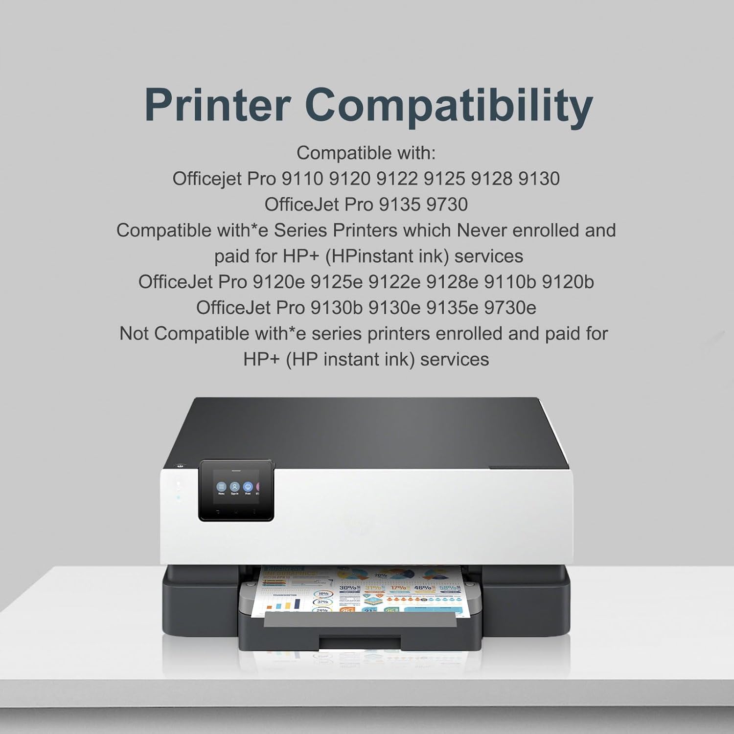 936e 936xl Ink Replacement for hp 936 Ink cartridges Combo Pack 936 XL 936 e Compatible with OfficeJet Pro 9120e 9125e 9122e 9128e 9110b 9120b 9130b 9130e 9135e 9730e Printers (BK C M Y
