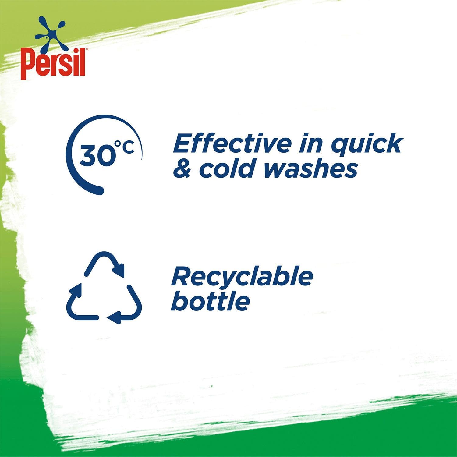 Persil XXXL Waschflüssiges Waschmittel, hervorragende Fleckenentfernung, schnelle und kalte Wäsche, stark zu Flecken, sanft zu empfindlicher Haut, 95 Waschgänge, 4er-Pack, 2,565 Liter (Bio)