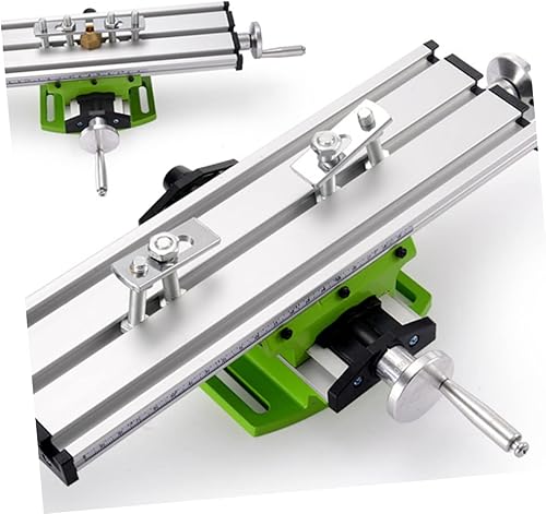Miniatura 9 de Mini herramienta de fresado de diapositivas cruzadas Soporte en miniatura Taladro de mano Soporte de fresadoras Herramientas Banco Taladro Rack