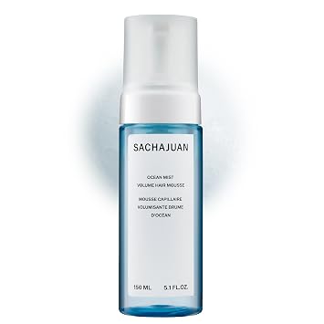 SACHAJUAN Ocean Mist Volume Hair Mousse, Lightweight Volumizing, 5.1 oz