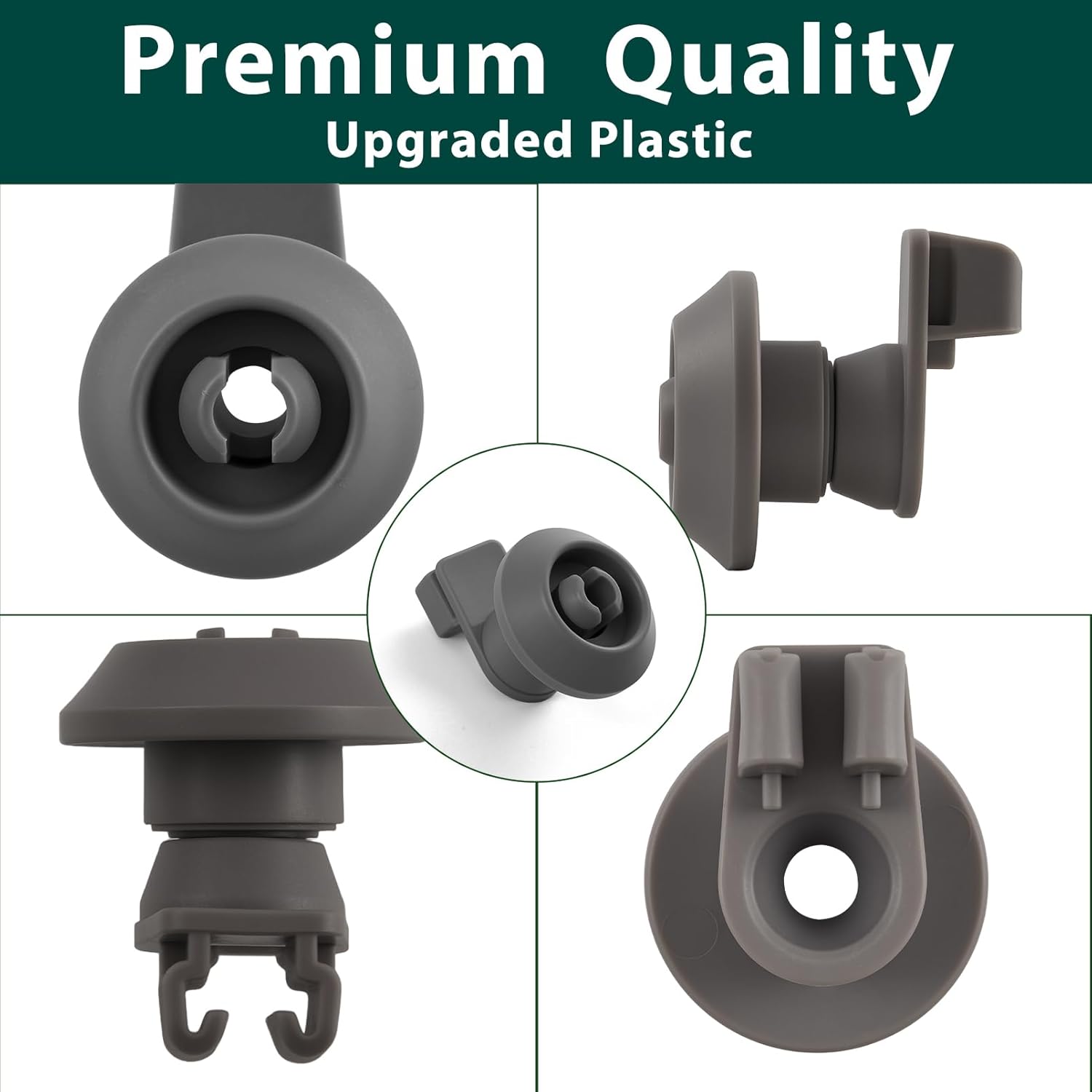 5304532229 5304521179 Dishwasher Lower Wheels 154522902 Upper Wheels Replacement Parts for Frigidaire Dishwasher Roller Dishrack Upper Lower Roller Frigidaire Kenmore Bottom Top Drawer Wheels