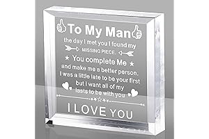 To My Man,Best Anniversary Birthday Gift for Boyfriend,I Love You Gifts for...