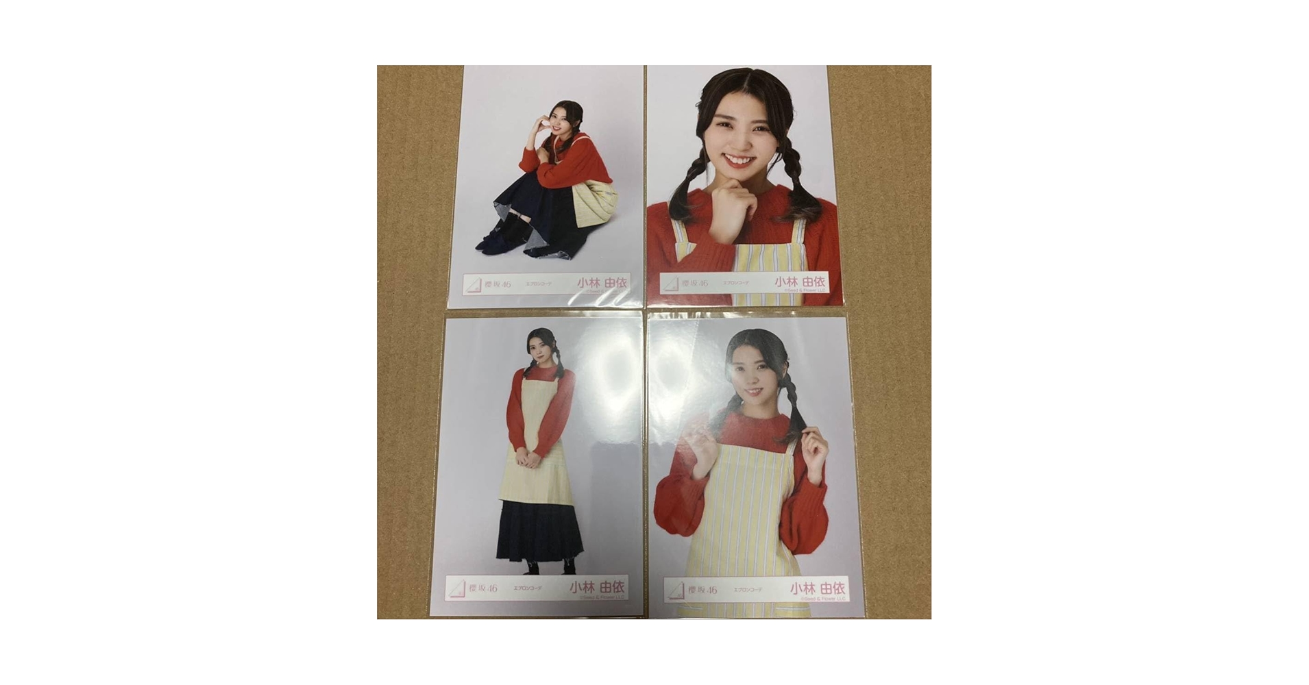 櫻坂46 小林由依 Buddies感謝祭 エプロンコーデ 生写真 8種コンプ Amazon.co.jp: 櫻坂46 小林由依 エプロンコーデ 衣装 生写真