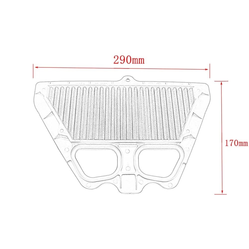 Filtr powietrza Motocykl zmywalny filtr powietrza wlotowy środek czyszczący pasuje do Kawasaki Z 900 2017 2018 2019 2020 2021 2022 2023 filtr wlotowy