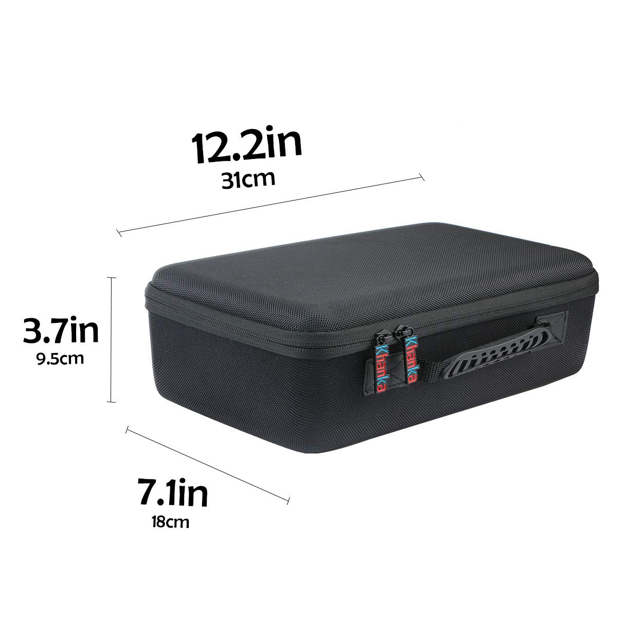 Khanka Portatile Custodia da Viaggio Borsa per ELEPHAS 1080P HD 3800 Lumen 200" Proiettore LCD (solo custodia)