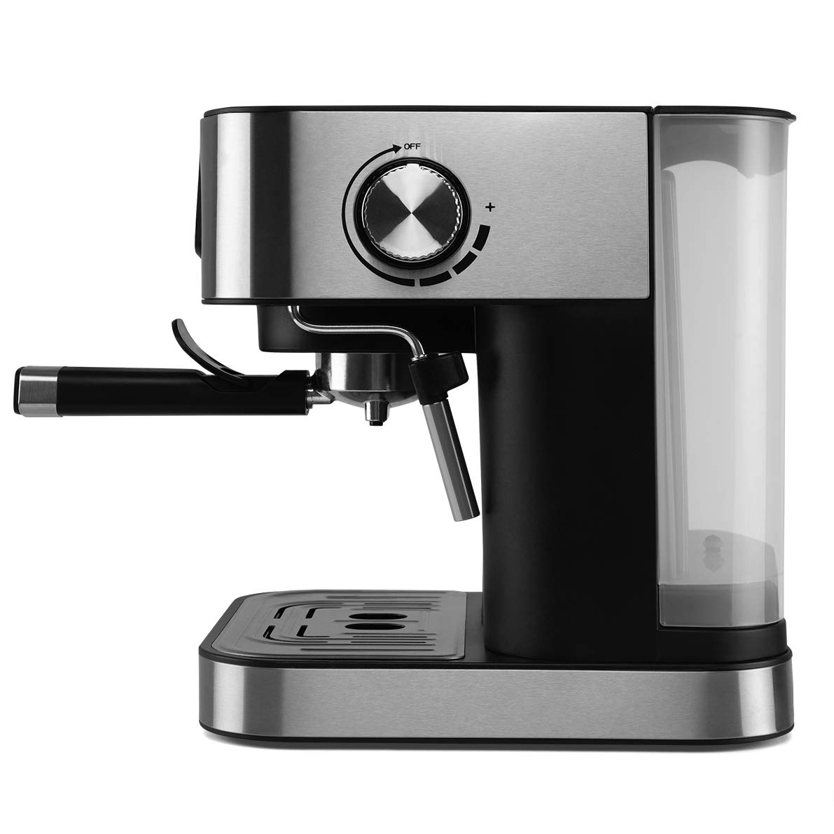 Orbegozo Ex 6000 - Cafetière à expresso et à cappuccino, pression de 20 bar, réservoir de 1,5 l, convient pour les dosettes, 1050 W, noir