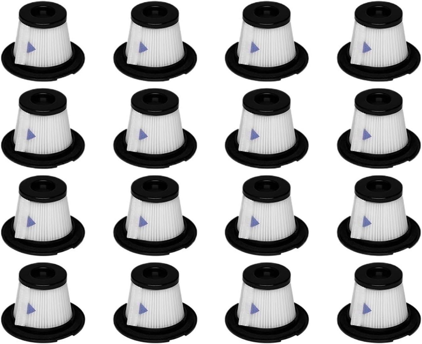 Compatible with Dibea T1 T6 C17 SC4588 Vacuum Cleaner Filter Replacement Spare Parts 16pcs