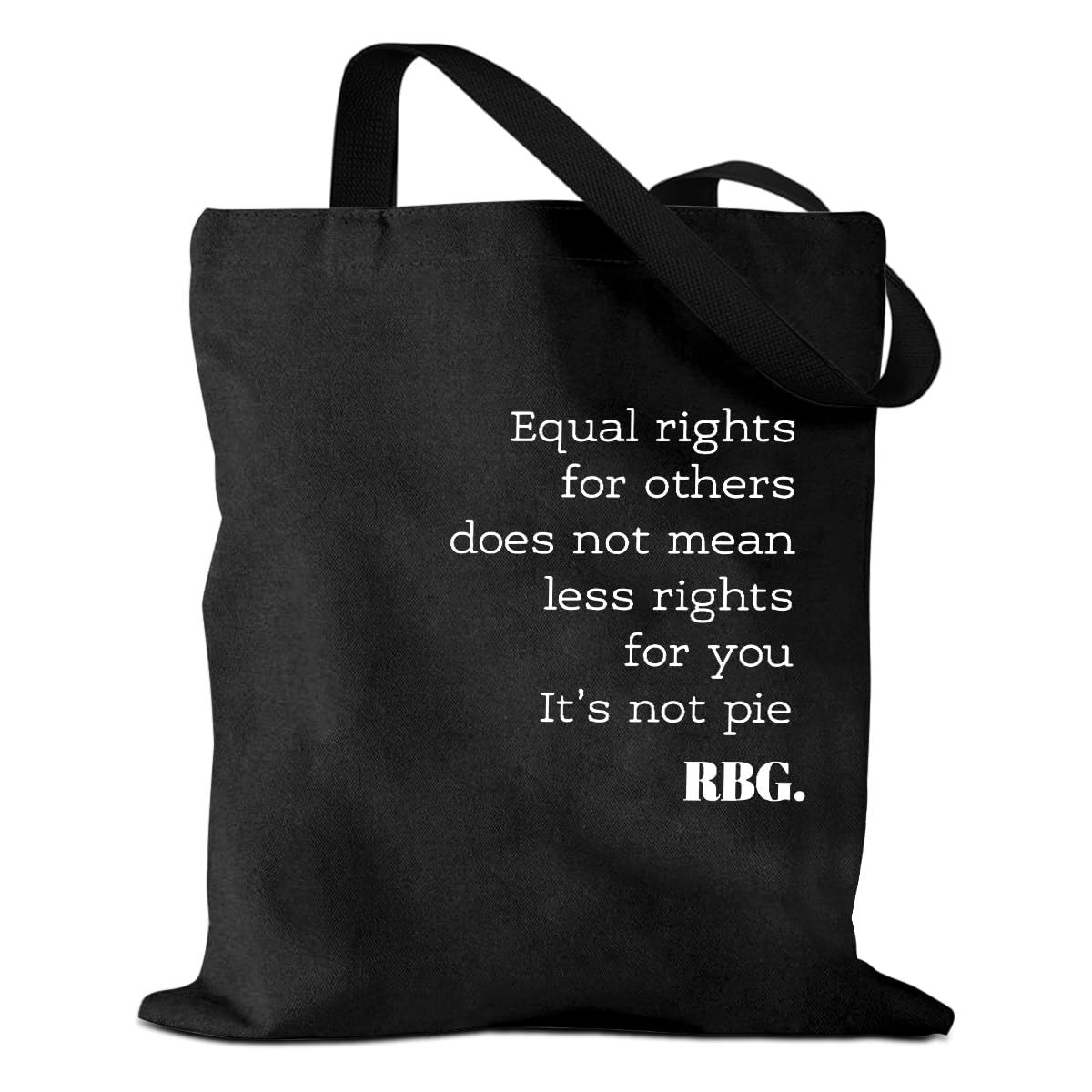 MQBMQB Feminist Pride Tote Bag - Equality Reusable Grocery Bags, Witchy Gifts for Women, Weekender Bag
