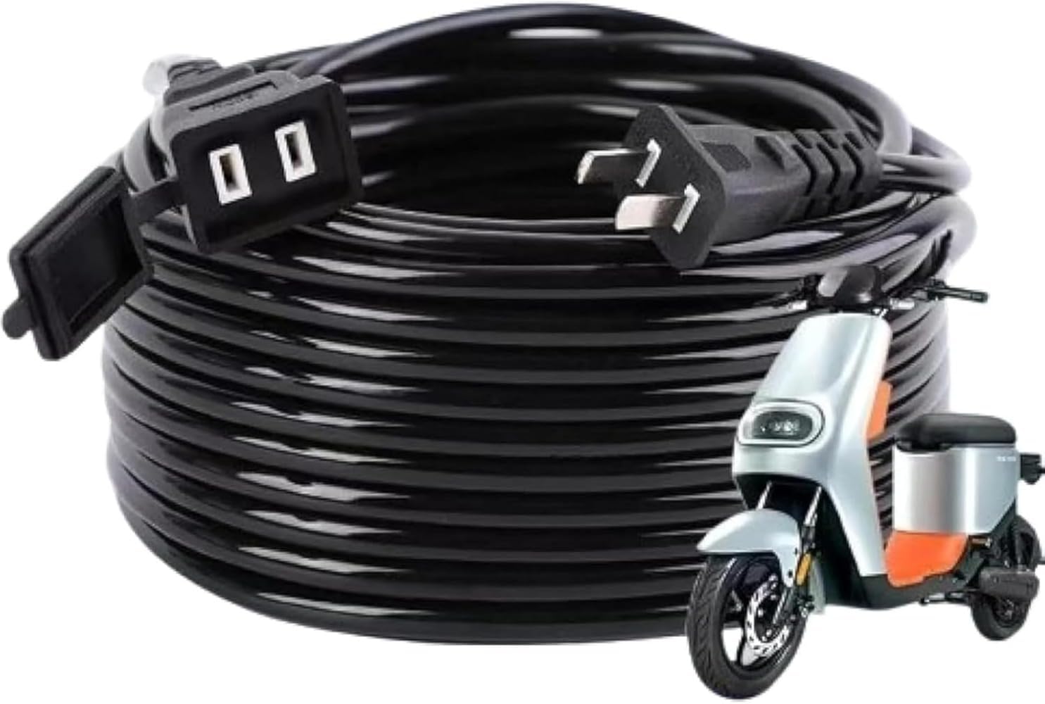 電源延長コード、屋外用、長さ40m/50m、工業用、屋内/屋外用、PVC素材、防雨、難燃性、延長ソケット、路面電車充電、電動工具、芝