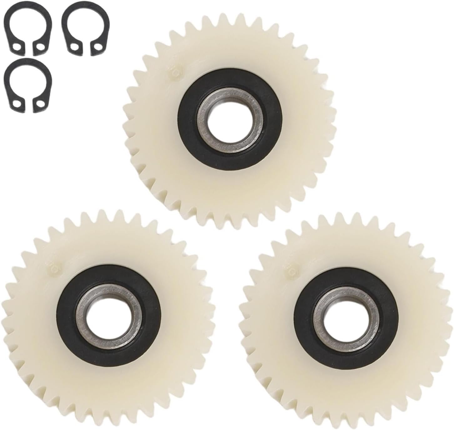 36 Tooth Planetary Gear Set for Bafang Hub Motor, Nylon Stainless Steel E-bike Gears with Bearing, Quiet Noise Reduction Wheel Hub Components, 38mm Size, 3 Pack