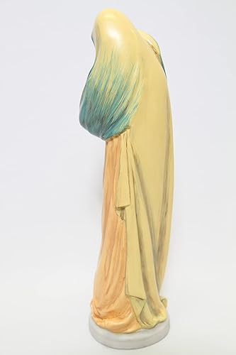 Miniatura 9 de Vittoria Collection Estatua de estatua de regalo de Virgen María y Madre Bendita con el bebé Jesús del niño santo de 12 pulgadas, hecha en Italia