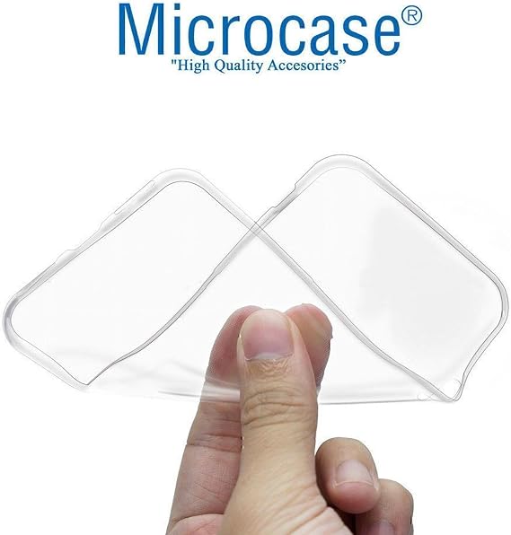 Microcase Xiaomi Redmi Note 17 Pro Max 5G / Poco X8 Power 5G ile uyumlu Slim Serisi Soft TPU Silikon Kılıf - Şeffaf AL3324