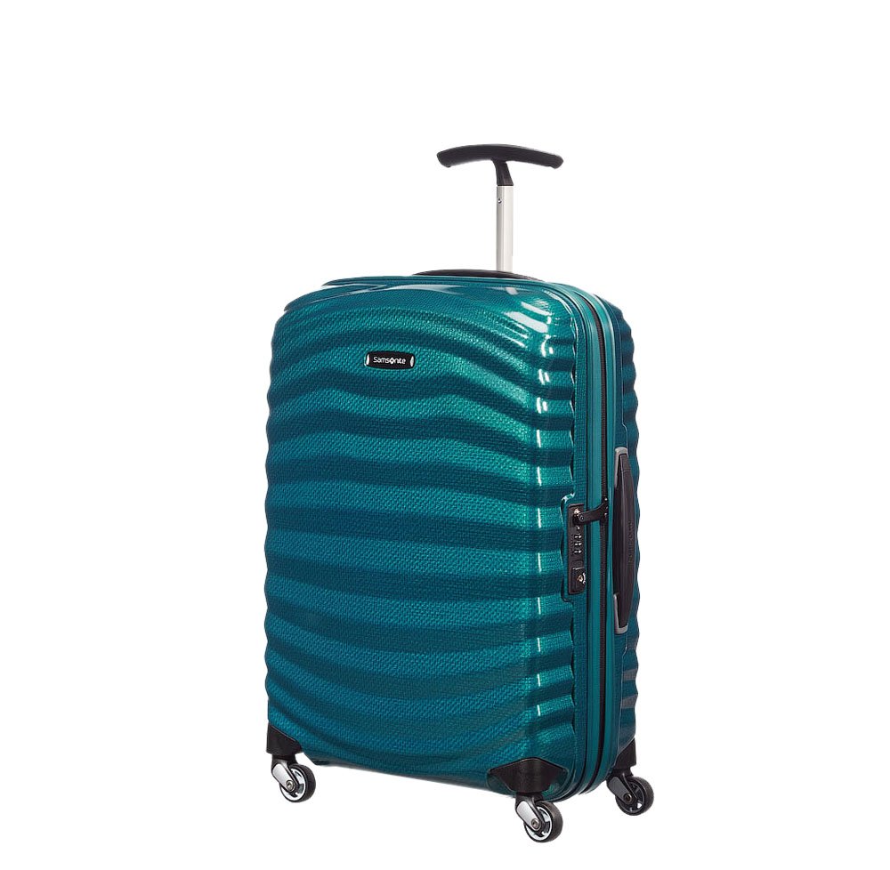 Samsonite Lite -Shock - Spinner S walizka, 55 cm, 36 L, niebieski (benzynowy niebieski)
