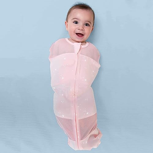 Miniatura 7 de Happiest Baby - Cobija Sleepea 5-Second Swaddle para envolver al bebé 100% de algodón orgánico, diseñada por un médico, fomenta el desarrollo