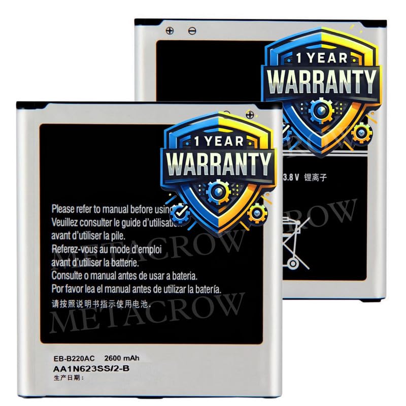 Image of Original EB-B220AC Battery Compatible for Samsung Galaxy Grand 2 - (2600mAh) - 1 Year Warranty JK1