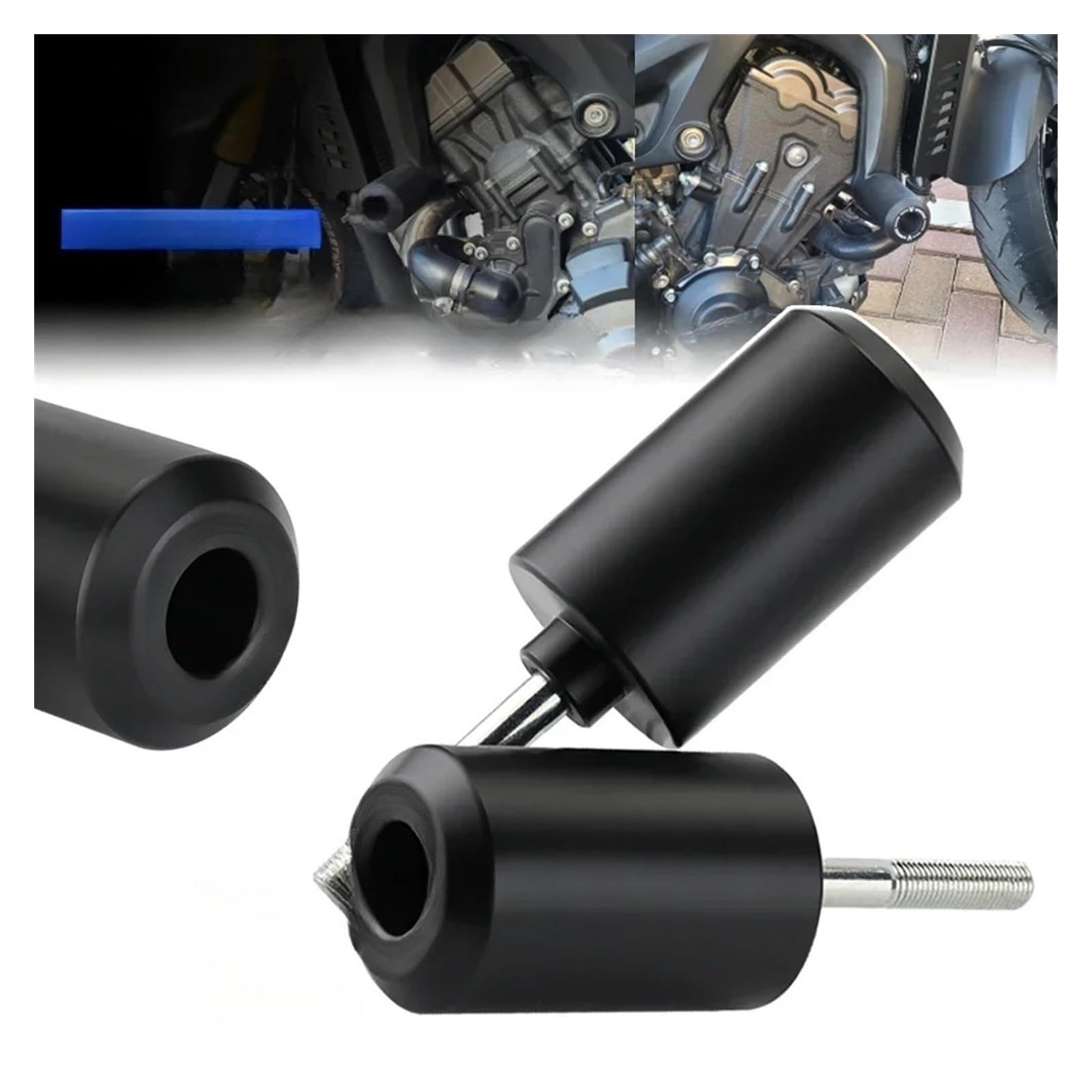 Moto Protezione Antiurto Ruote Paratelaio Crash Protector Per GSXS 950 GSXS1000 GSX-S 1000 Moto Protezione dalla caduta Motore Pad Accessori