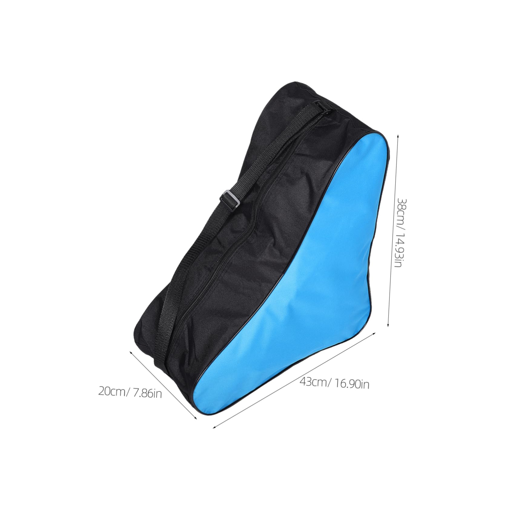 SUPVOX Roller Skate Bag Ice Skates Bag Inline Skate Bag Roller Skates Accessories for Ice Skate Gear for Women Roller Skate Accessories for Women Skate Bags Plastic Blue