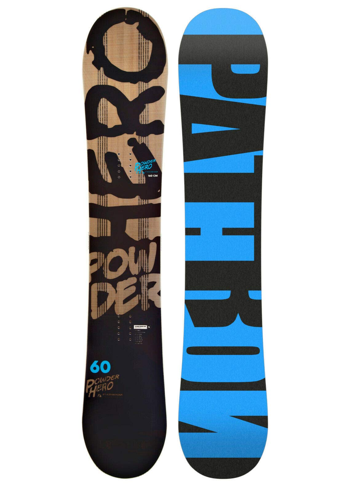 Powder Hero PATHRON Snowboard 160 Mid-Wide Mixte Adulte Pathron 160 Mid-Wide Adulte Mixte
