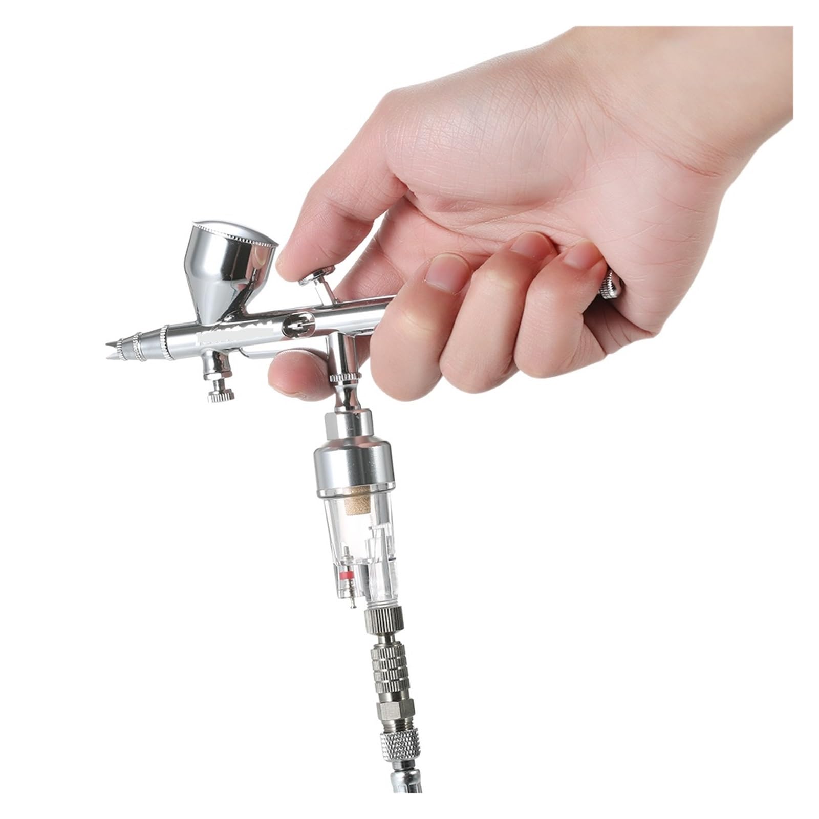 Pistolet natryskowy, Profesjonalny zestaw aerografu Pistolet natryskowy Pistolet do malowania 9 cm3 Pędzel natryskowy do elektronarzędzi artystycznych do malowania ciała