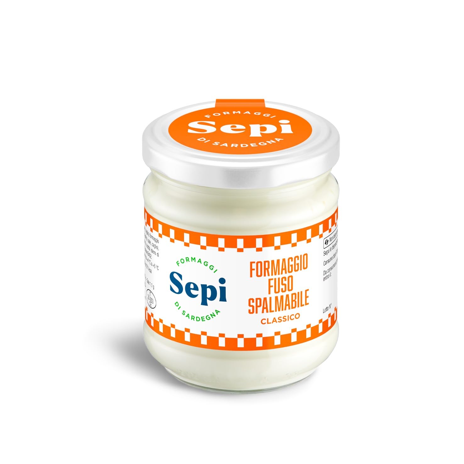 6 x 200g - Crema Gusto Classico - Crema di Formaggio Pecorino e Caprino - Sepi - Marrubiu