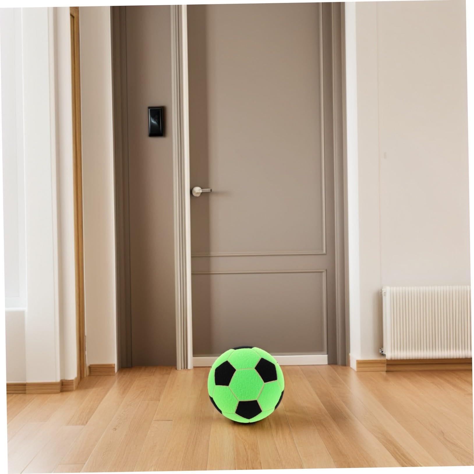 Pelota de Dardos de Fútbol Inflable de Fieltro y Caucho, 1