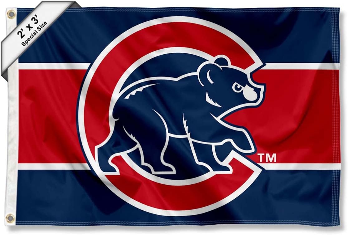 Chicago Baseball 2x3 Foot Small Flag