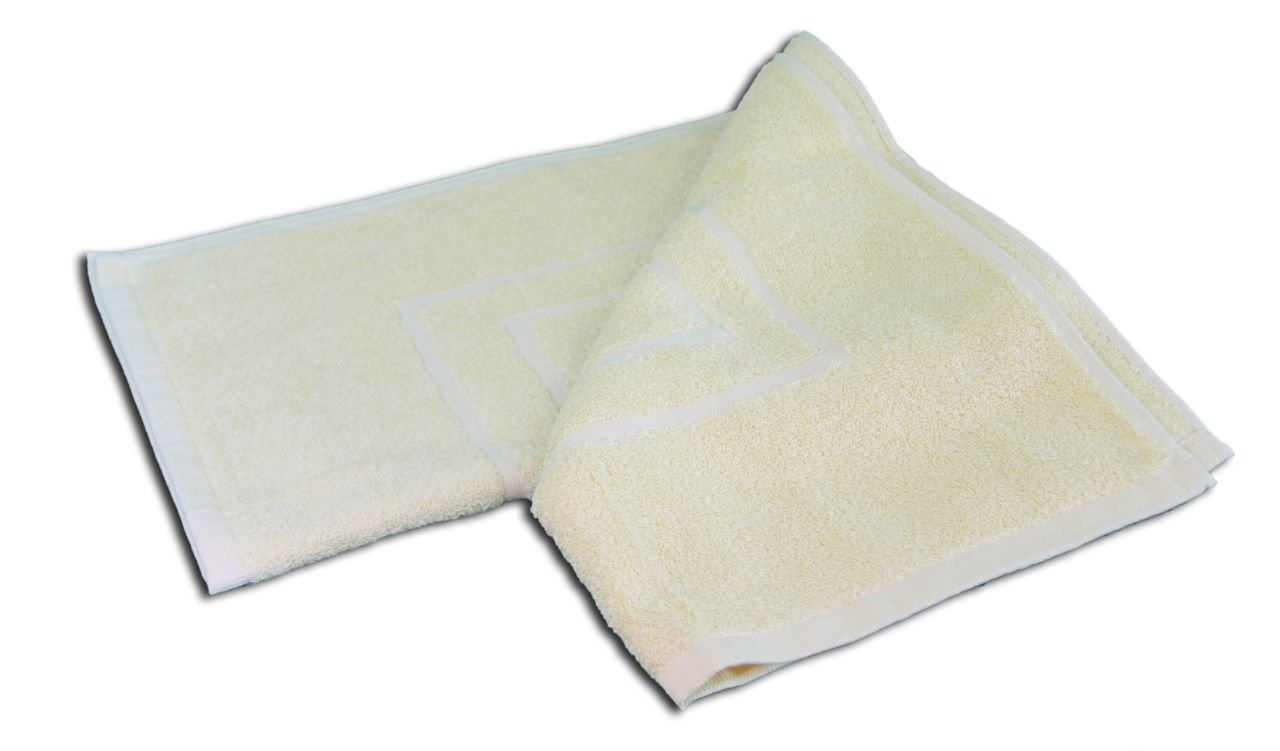 Gözze - Bath Mat, Set of 2, 100% Cotton, 50 x 70 cm - Vanilla - Image 3