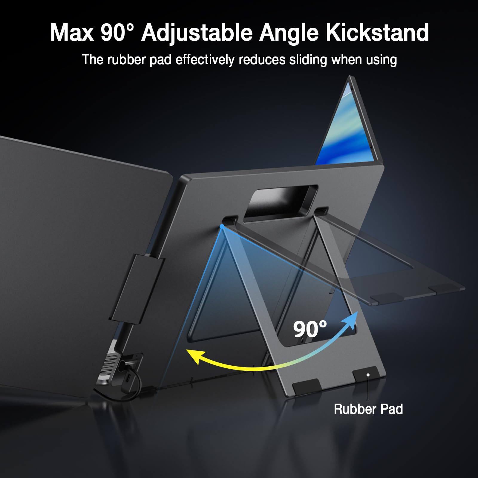 Amazon.com: KYY Triple Laptop Screen Extender, Portable Monitor