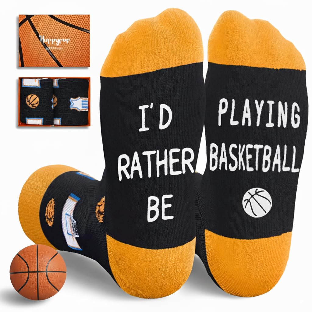 Gifts for Boys Girls - Basketball Baseball Hockey Football Softball Socks