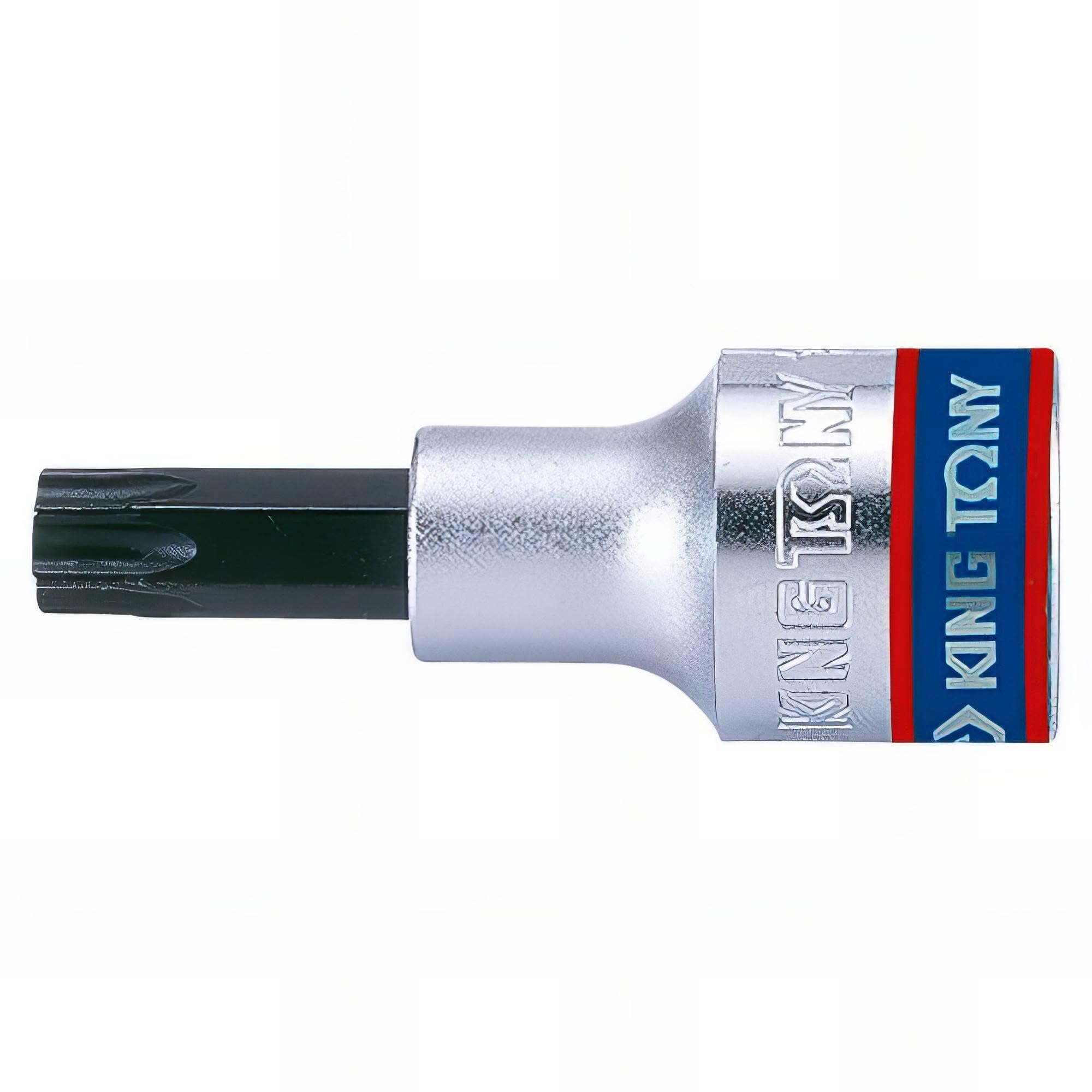Embout de vissage TORX T50 3/8 King Tony blister verre haute précision