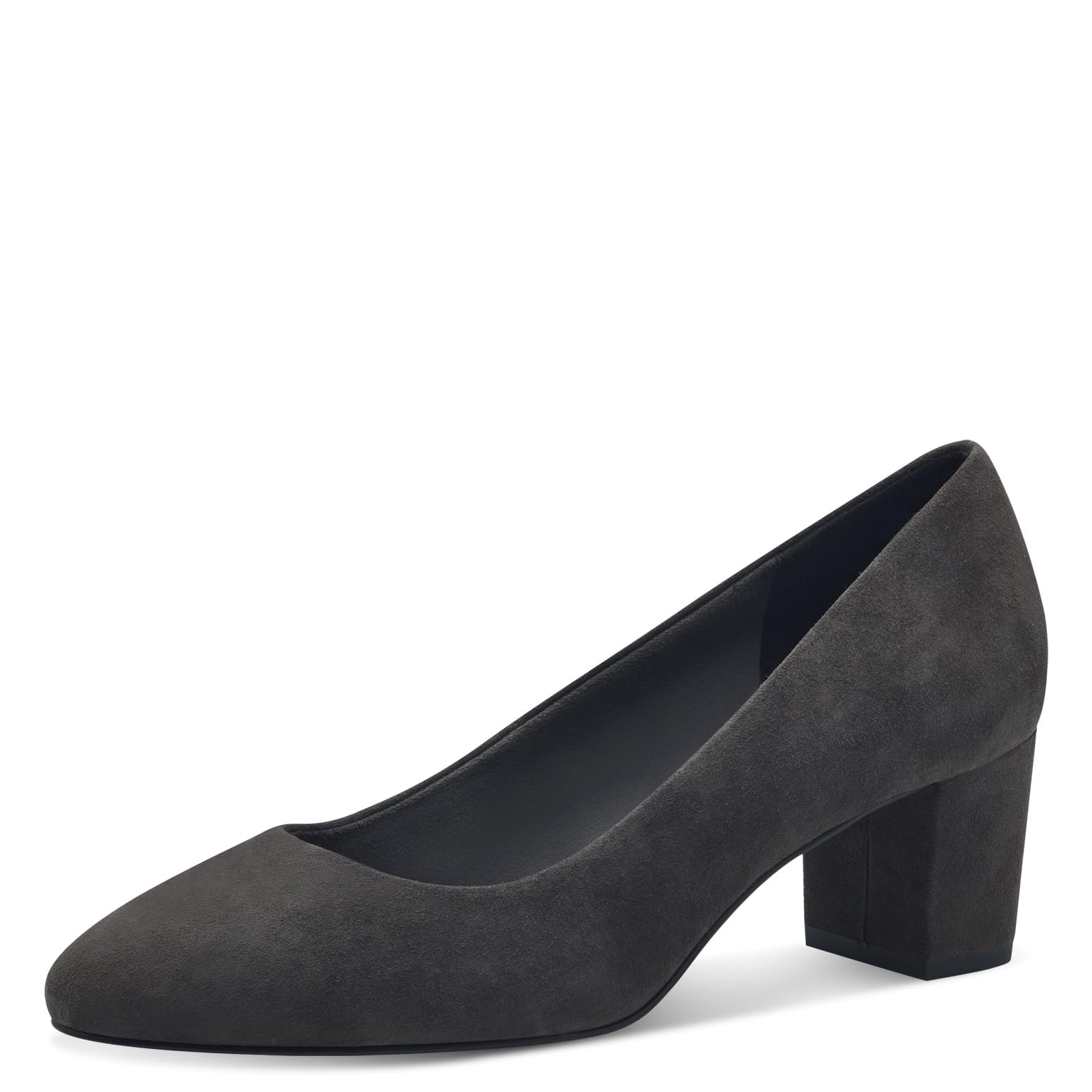 MARCO TOZZI Women's 2-22433-43 Court Shoes, Graphite Suede, 37 EU, Graphite Suede, 5 UK