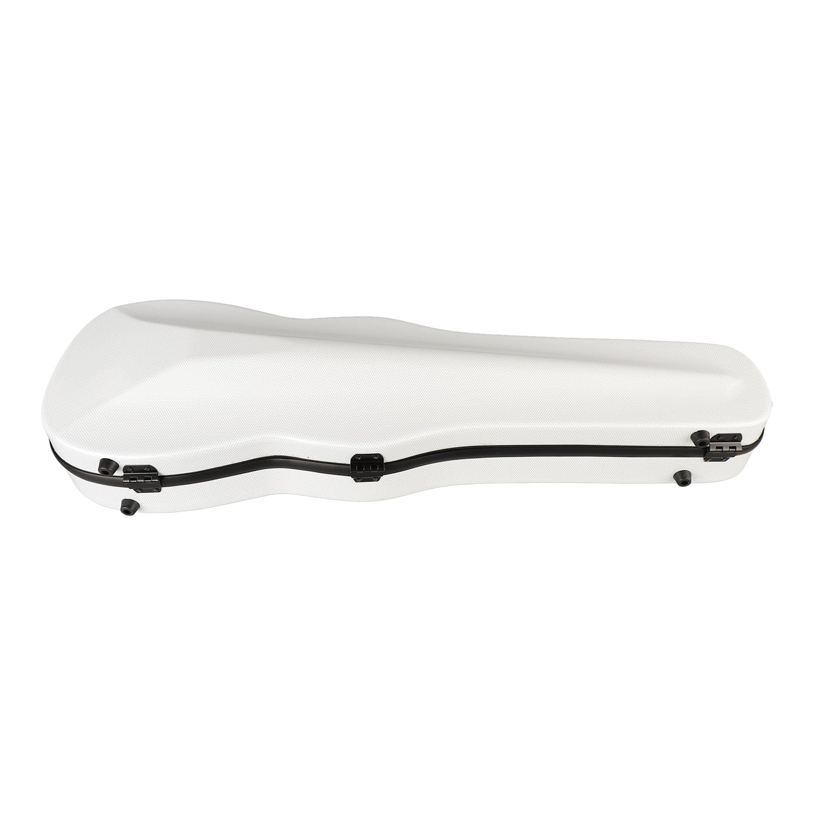Reemplazo de Estuche de Violín Portátil con Forro Grueso y Correas Higrómetro para Entusiastas de la Música (White)